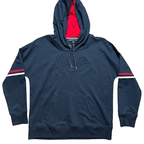 Tommy Hilfiger | Embossed Logo Hoodie Sweatshirt‎ - Picture 1 of 6